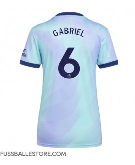 Günstige Arsenal Gabriel Magalhaes #6 3rd trikot Damen 2024-25 Kurzarm